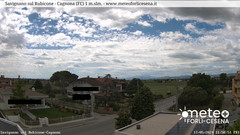 view from Savignano sul Rubicone on 2024-05-17