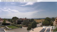 view from Savignano sul Rubicone on 2024-07-01