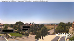 view from Savignano sul Rubicone on 2024-07-15