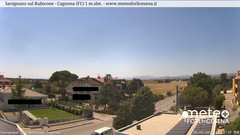 view from Savignano sul Rubicone on 2024-07-16