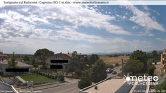 view from Savignano sul Rubicone on 2024-07-20