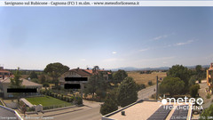view from Savignano sul Rubicone on 2024-07-21