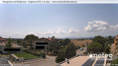view from Savignano sul Rubicone on 2024-07-25