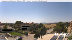 view from Savignano sul Rubicone on 2024-07-26