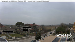 view from Savignano sul Rubicone on 2025-01-05