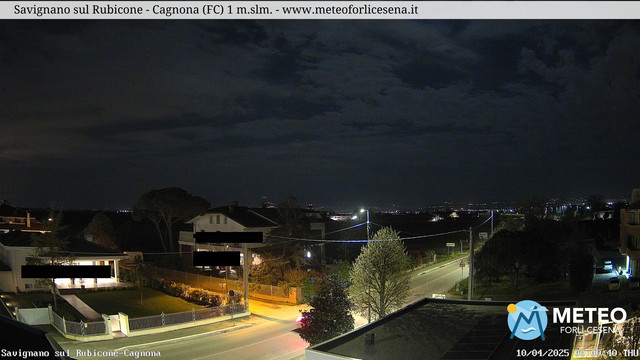 time-lapse frame, Savignano sul Rubicone webcam