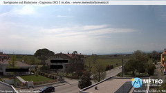 view from Savignano sul Rubicone on 2025-04-10