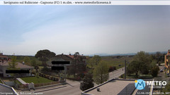 view from Savignano sul Rubicone on 2025-04-12