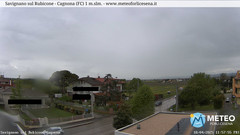 view from Savignano sul Rubicone on 2025-04-18