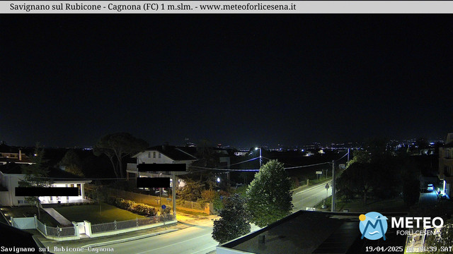 time-lapse frame, Savignano sul Rubicone webcam
