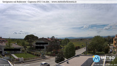view from Savignano sul Rubicone on 2025-04-19