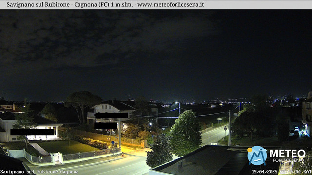 time-lapse frame, Savignano sul Rubicone webcam