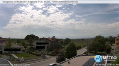 view from Savignano sul Rubicone on 2025-04-23