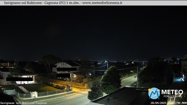 time-lapse frame, Savignano sul Rubicone webcam