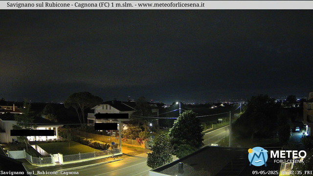time-lapse frame, Savignano sul Rubicone webcam