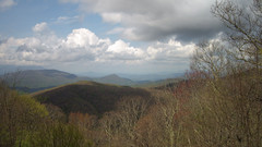 view from Sterchi Lodge on 2025-04-30