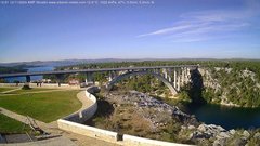 view from Most Krka on 2024-11-12