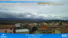 view from Villanova Strisaili on 2024-02-12
