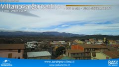 view from Villanova Strisaili on 2024-02-19