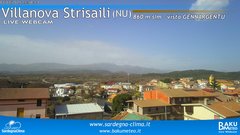 view from Villanova Strisaili on 2024-03-03