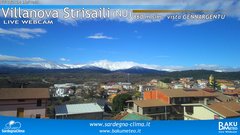view from Villanova Strisaili on 2024-03-05