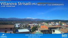 view from Villanova Strisaili on 2024-03-14