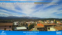 view from Villanova Strisaili on 2024-03-16