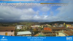 view from Villanova Strisaili on 2024-04-10