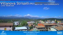 view from Villanova Strisaili on 2024-04-17