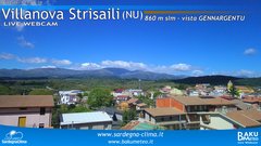 view from Villanova Strisaili on 2024-04-20