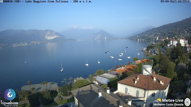time-lapse frame, Verbania vista ovest webcam