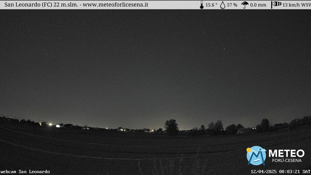time-lapse frame, San Leonardo webcam