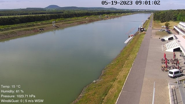 time-lapse frame, Labe Arena Racice webcam