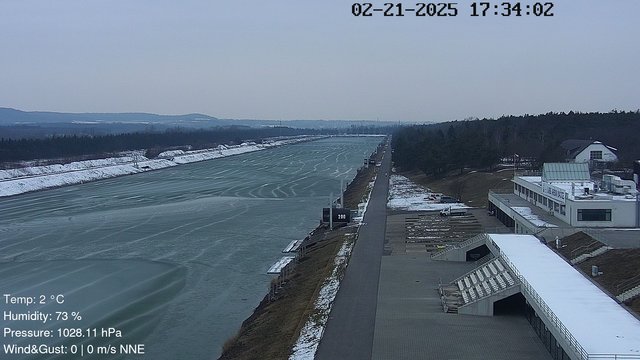 time-lapse frame, Labe Arena Racice webcam