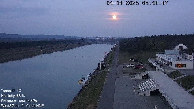 time-lapse frame, Labe Arena Racice webcam