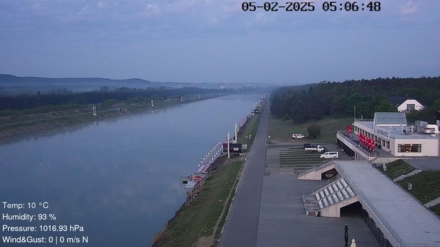 time-lapse frame, Labe Arena Racice webcam