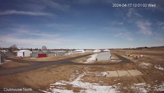 view from North view of Lacombe Airport on 2024-04-17