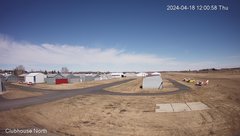 view from North view of Lacombe Airport on 2024-04-18