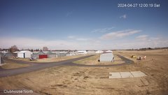 view from North view of Lacombe Airport on 2024-04-27