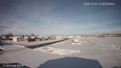 view from North view of Lacombe Airport on 2024-12-02