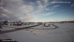 view from North view of Lacombe Airport on 2024-12-03