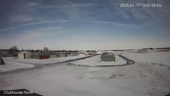 view from North view of Lacombe Airport on 2025-01-17