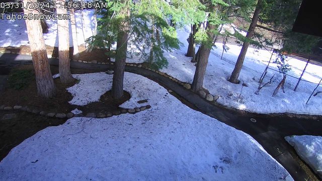 time-lapse frame, Tahoe Snow Cam webcam