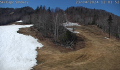 view from Ski Cape Smokey on 2024-04-23