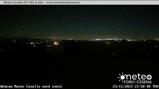 time-lapse frame, Monte Cavallo Nord webcam