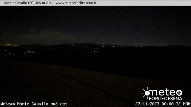 time-lapse frame, Monte Cavallo Nord webcam