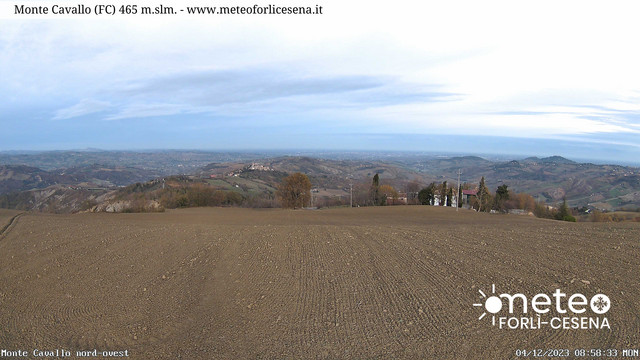 time-lapse frame, Monte Cavallo Nord webcam