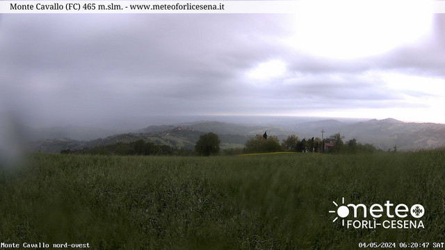 time-lapse frame, Monte Cavallo Nord webcam