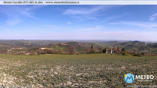 time-lapse frame, Monte Cavallo Nord webcam