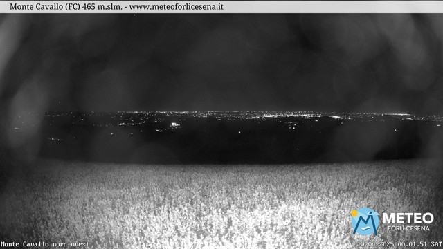 time-lapse frame, Monte Cavallo Nord webcam